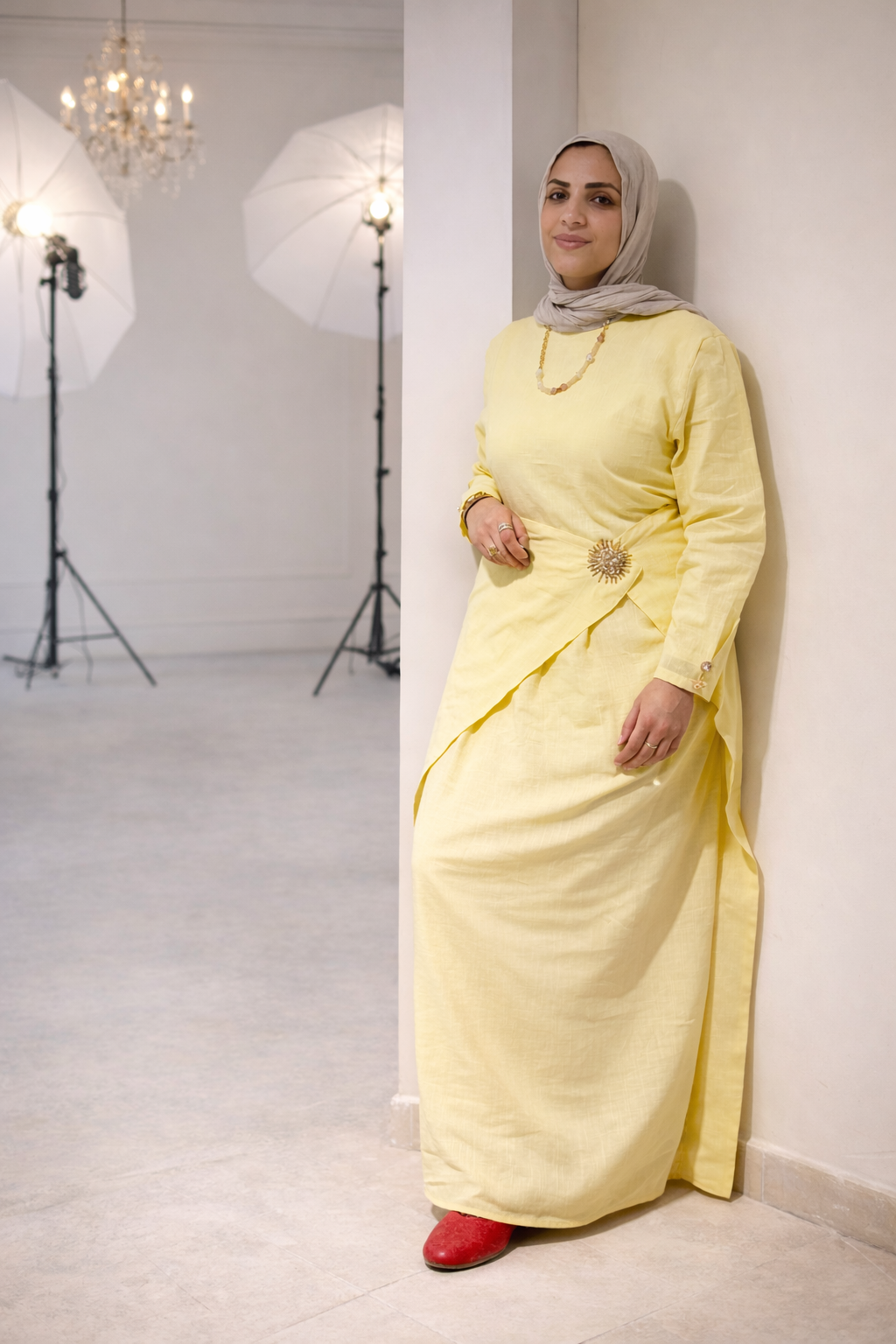 Belle Dress - Yellow