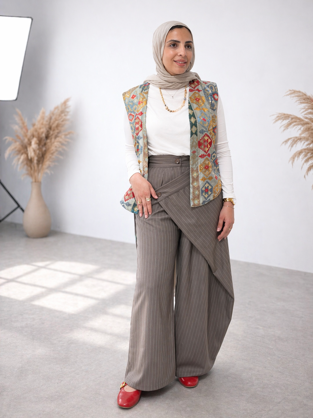 Moana Vest - Mint green