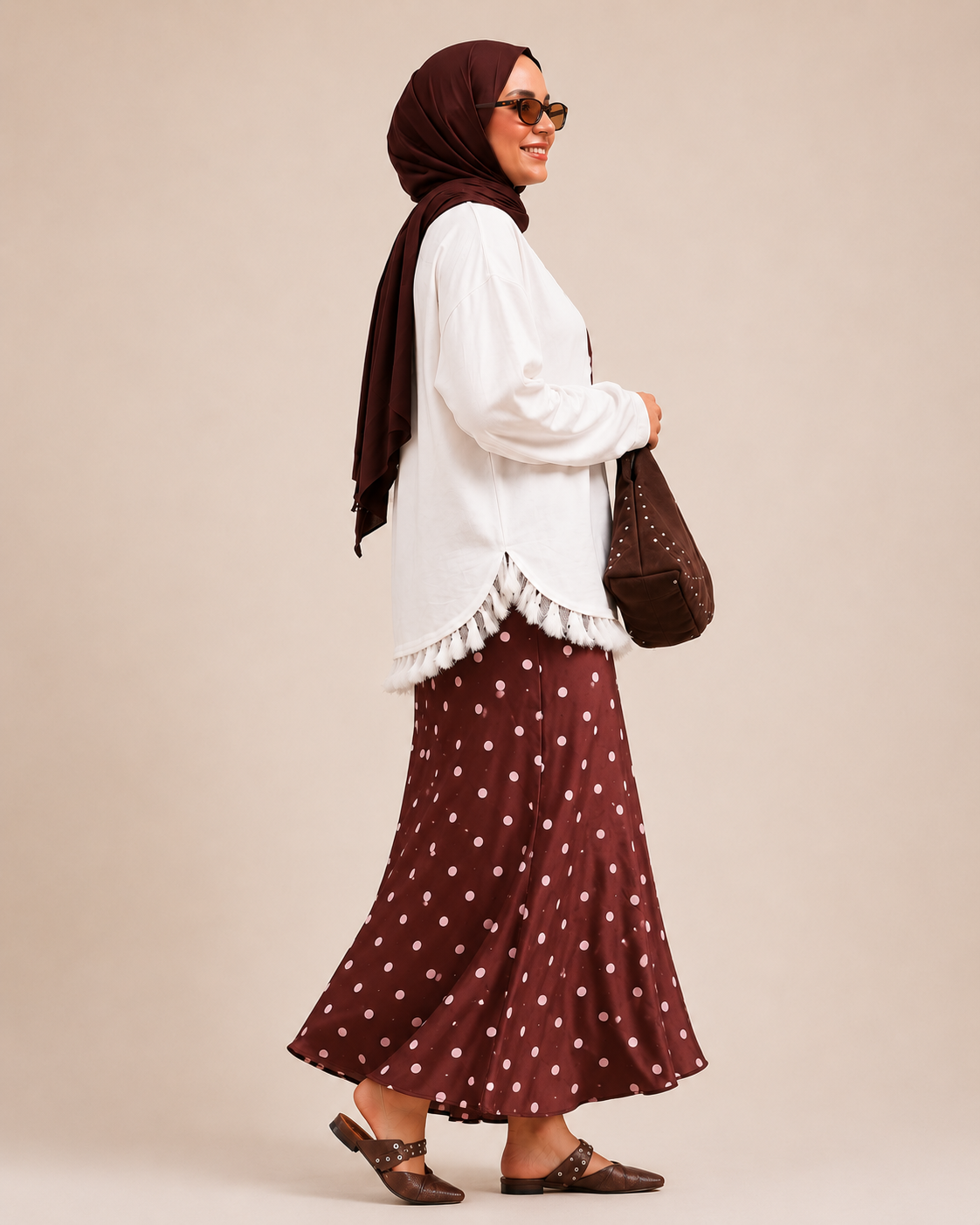 Cinderella Skirt - Brown