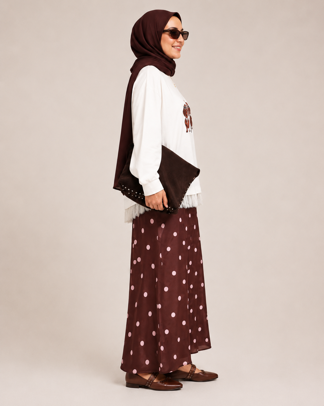 Cinderella Skirt - Brown