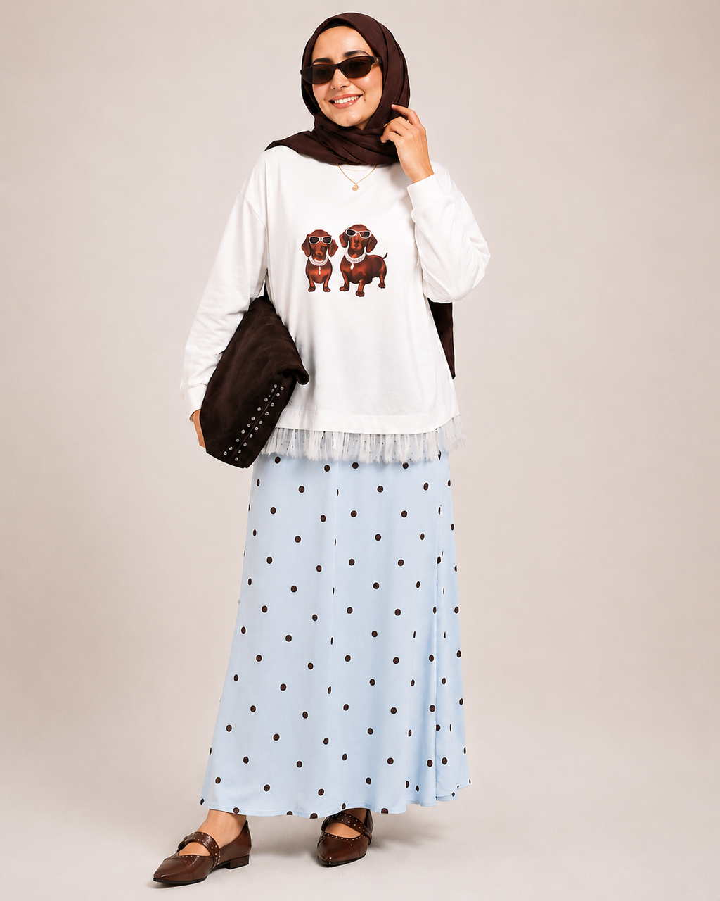 Cinderella Skirt - Baby blue