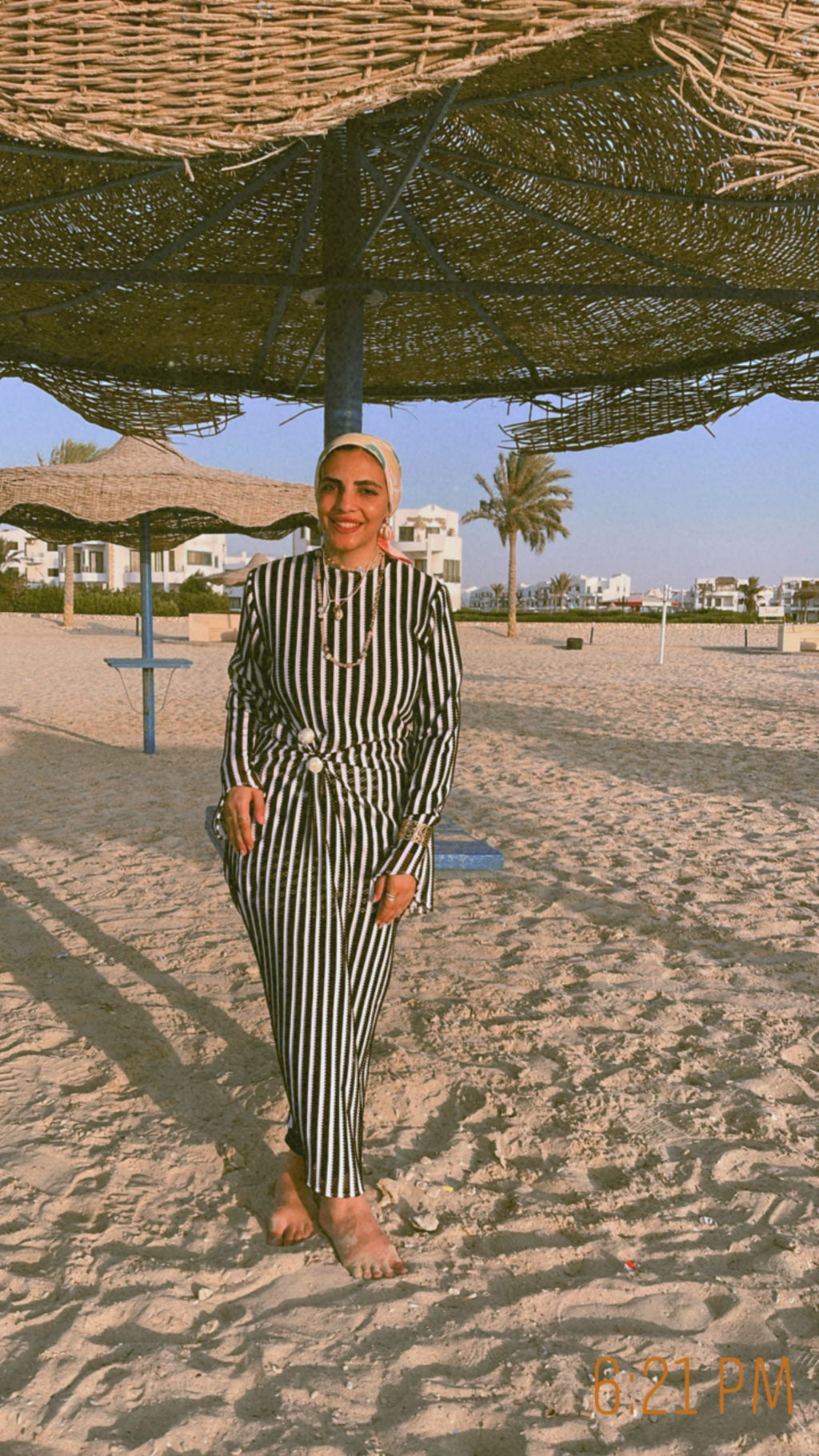 B&W Mesh dress