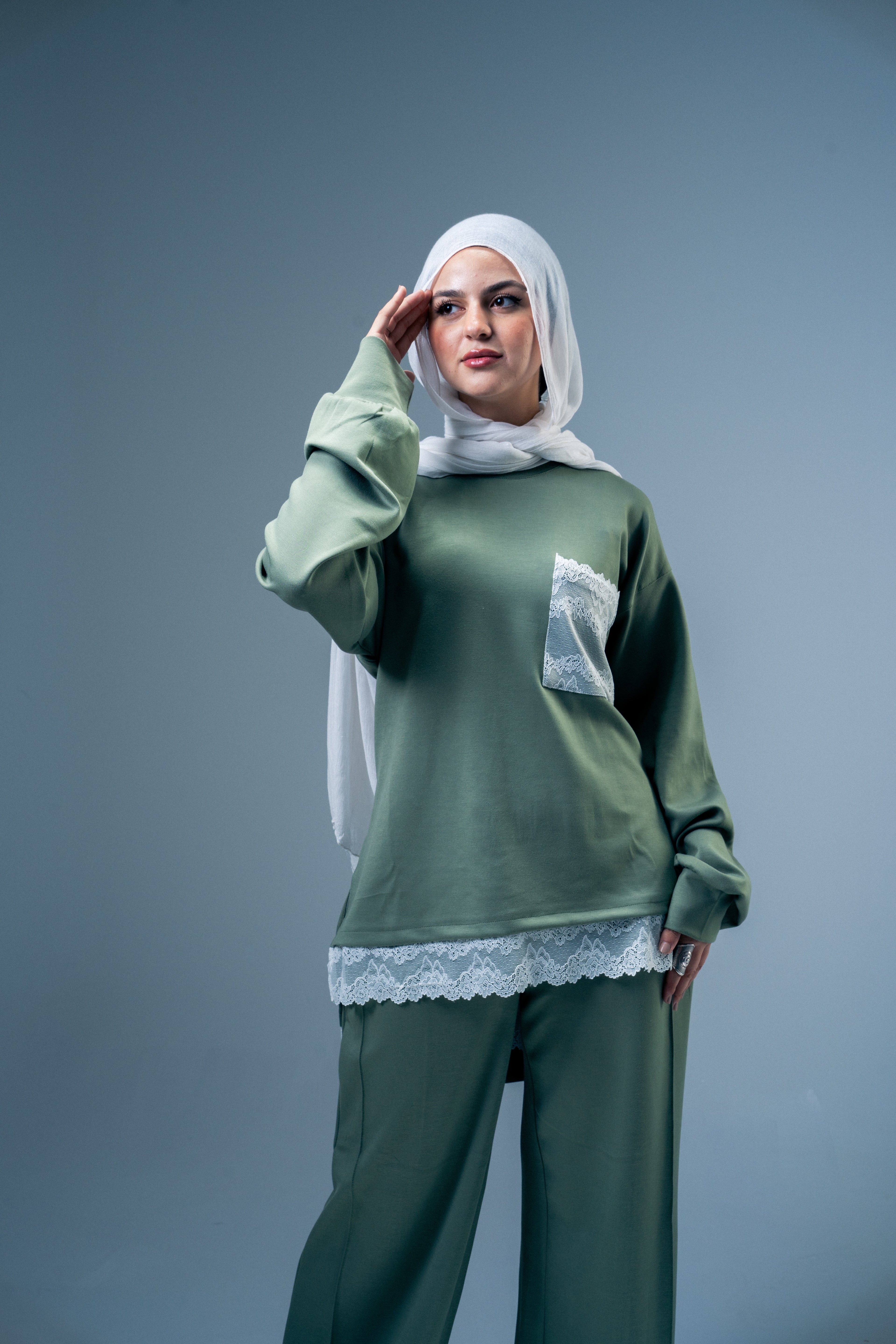 Aurora set - Sage green