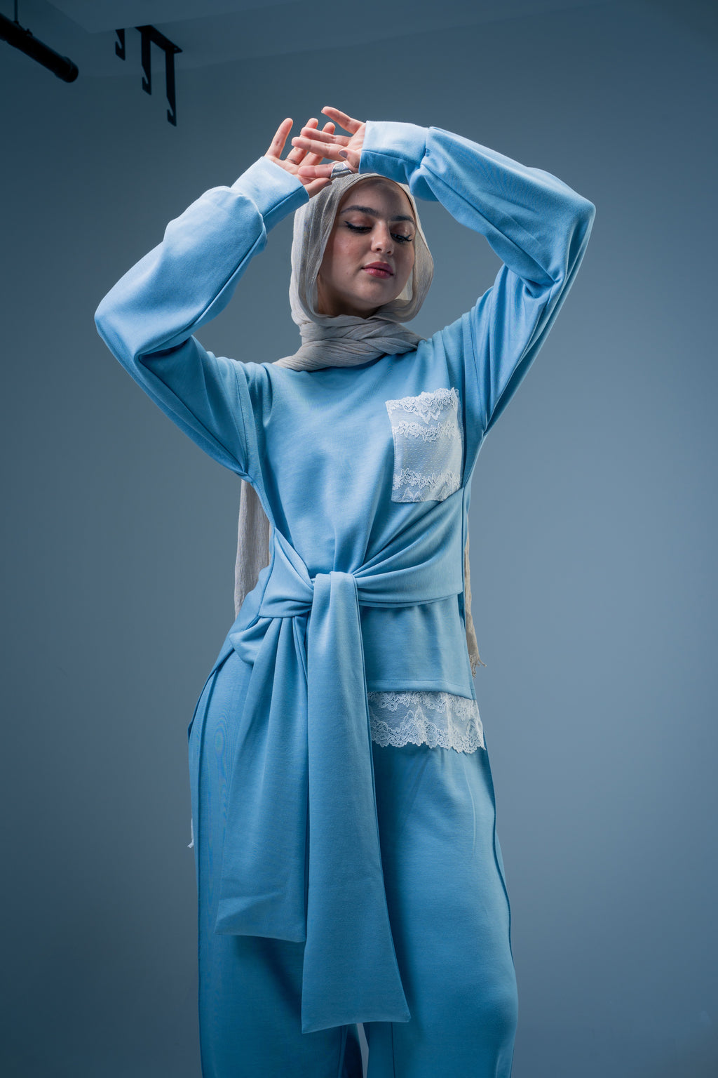 Aurora set - Dusty blue