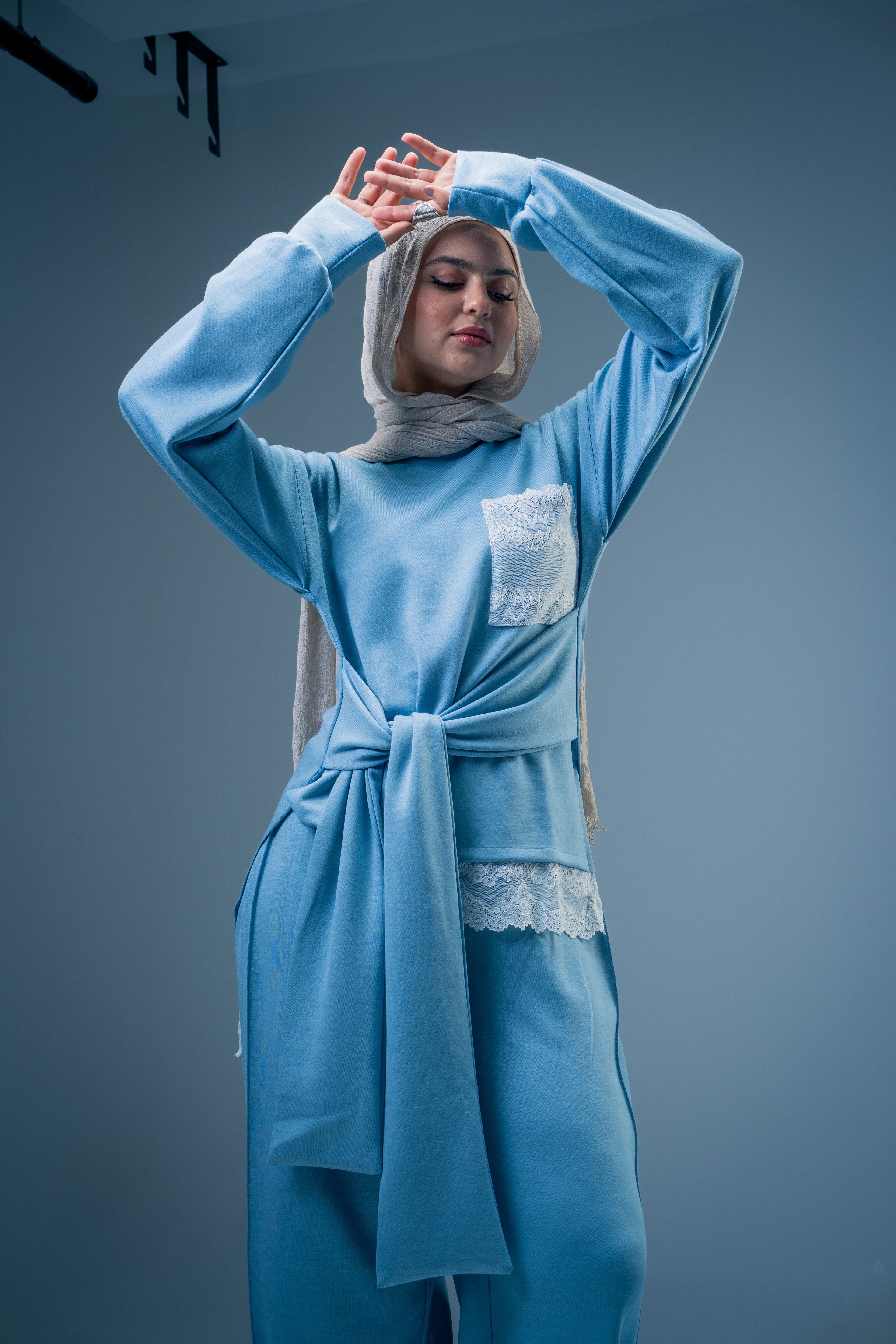 Aurora set - Dusty blue