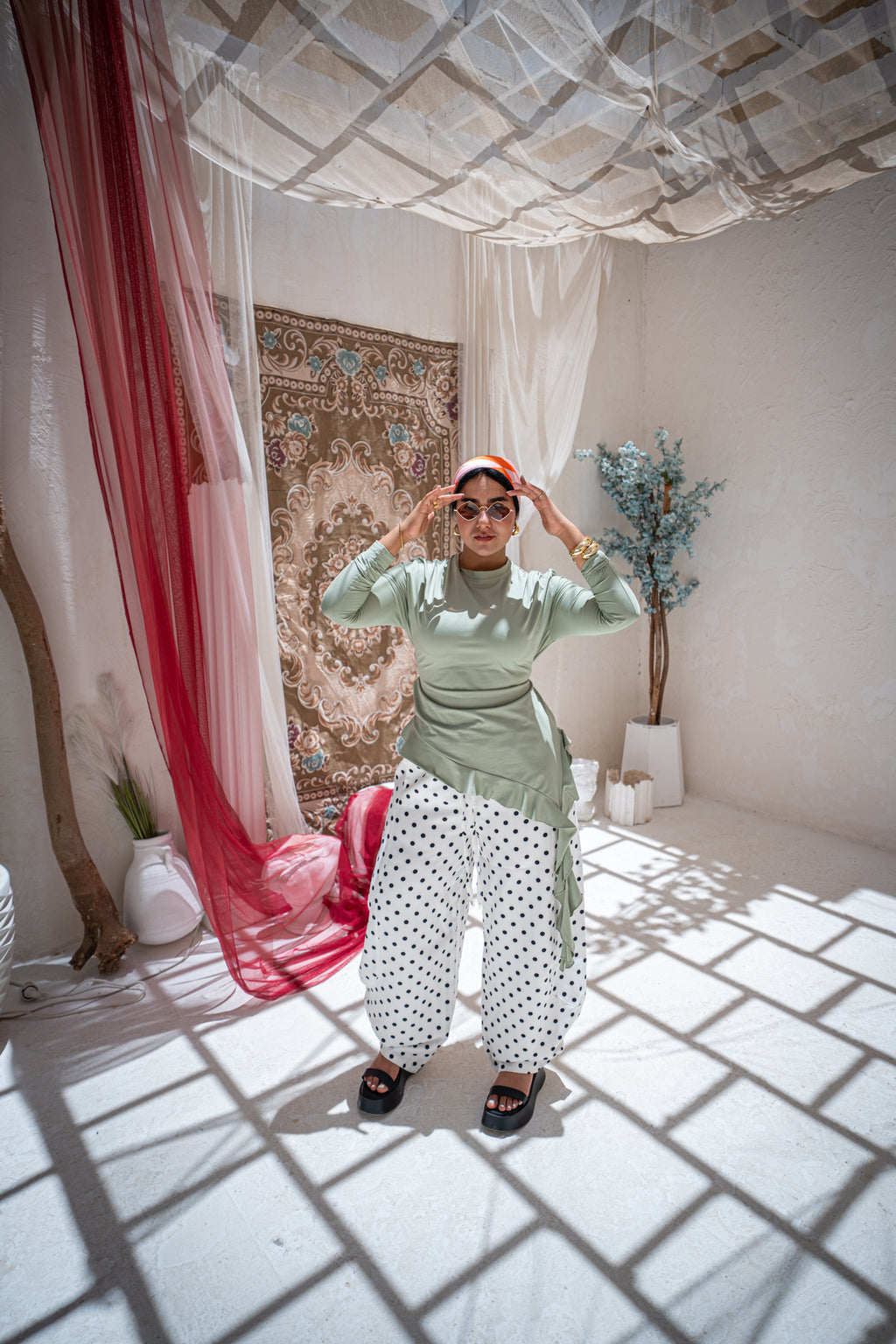 Minnie Pants - White