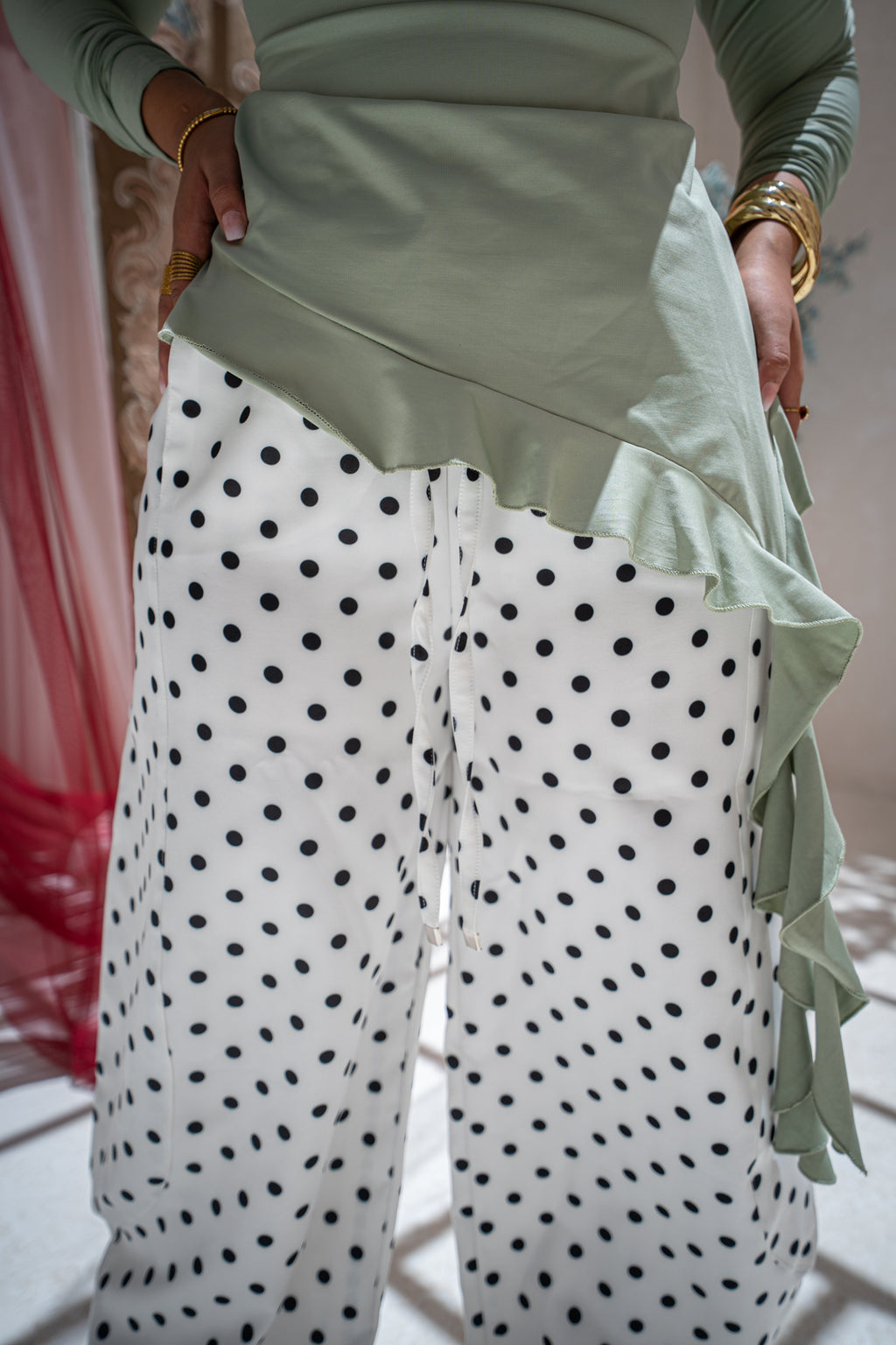 Minnie Pants - White