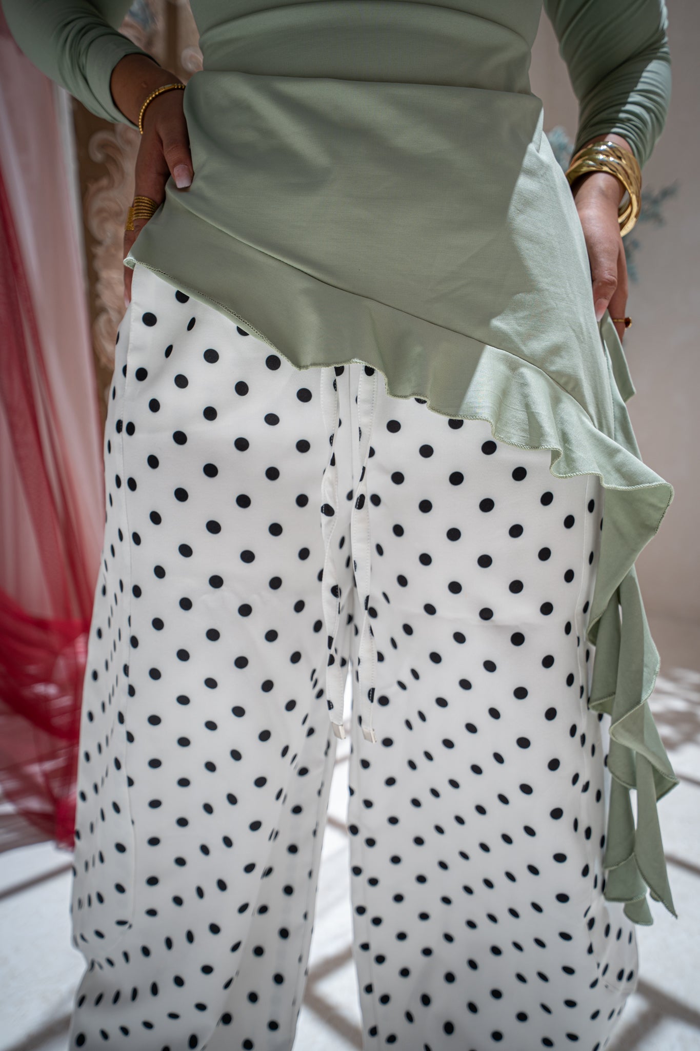Minnie Pants - White