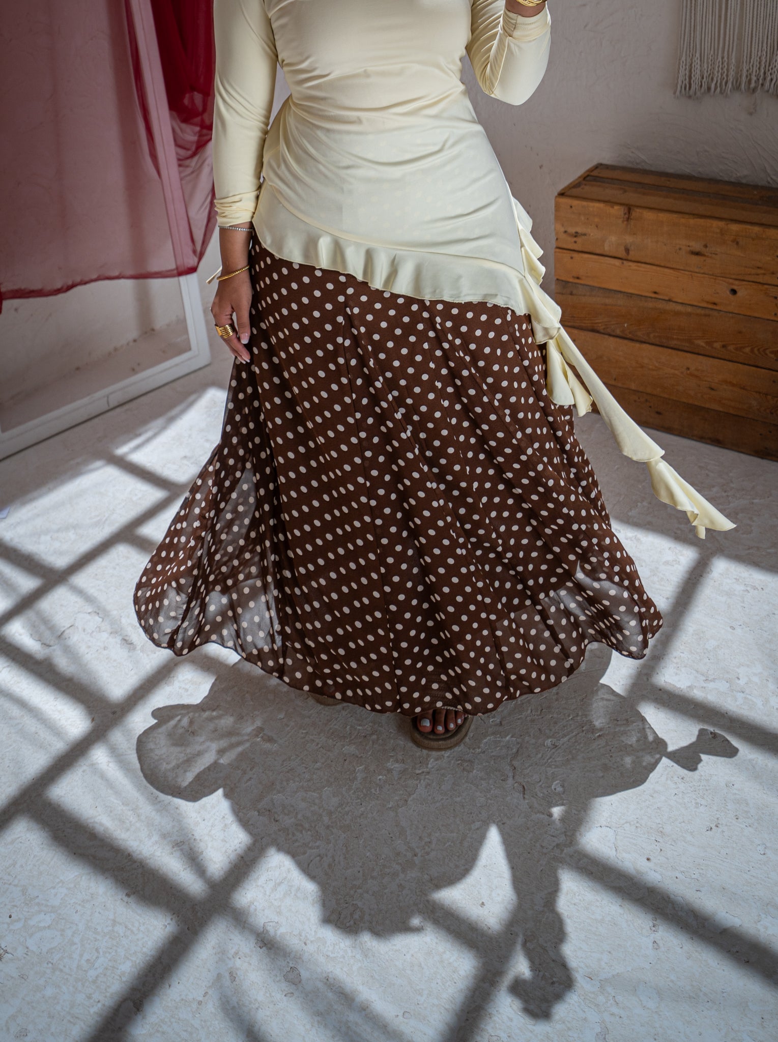 Luna Skirt - Brown