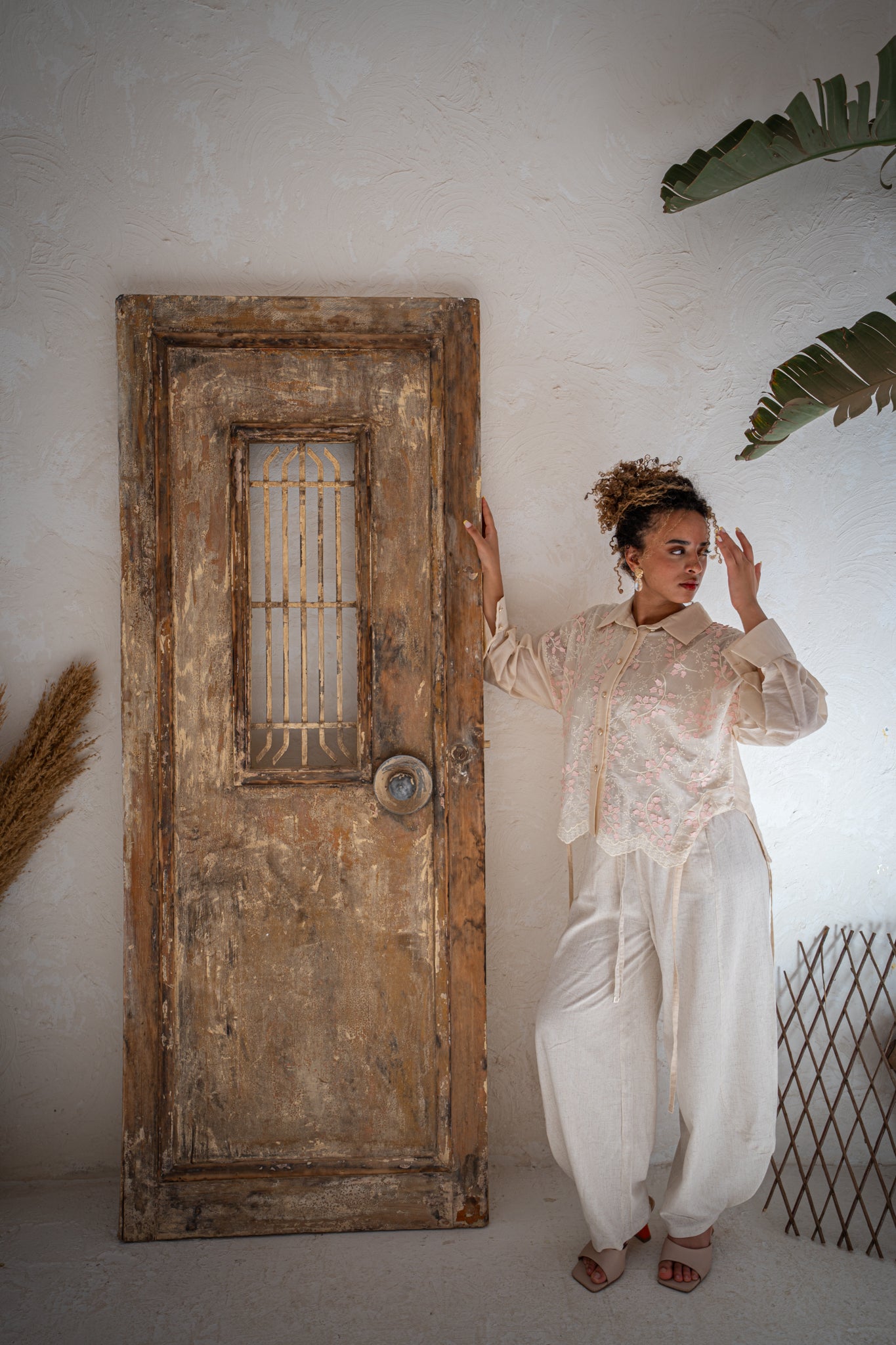 Cocoon Pants - Beige