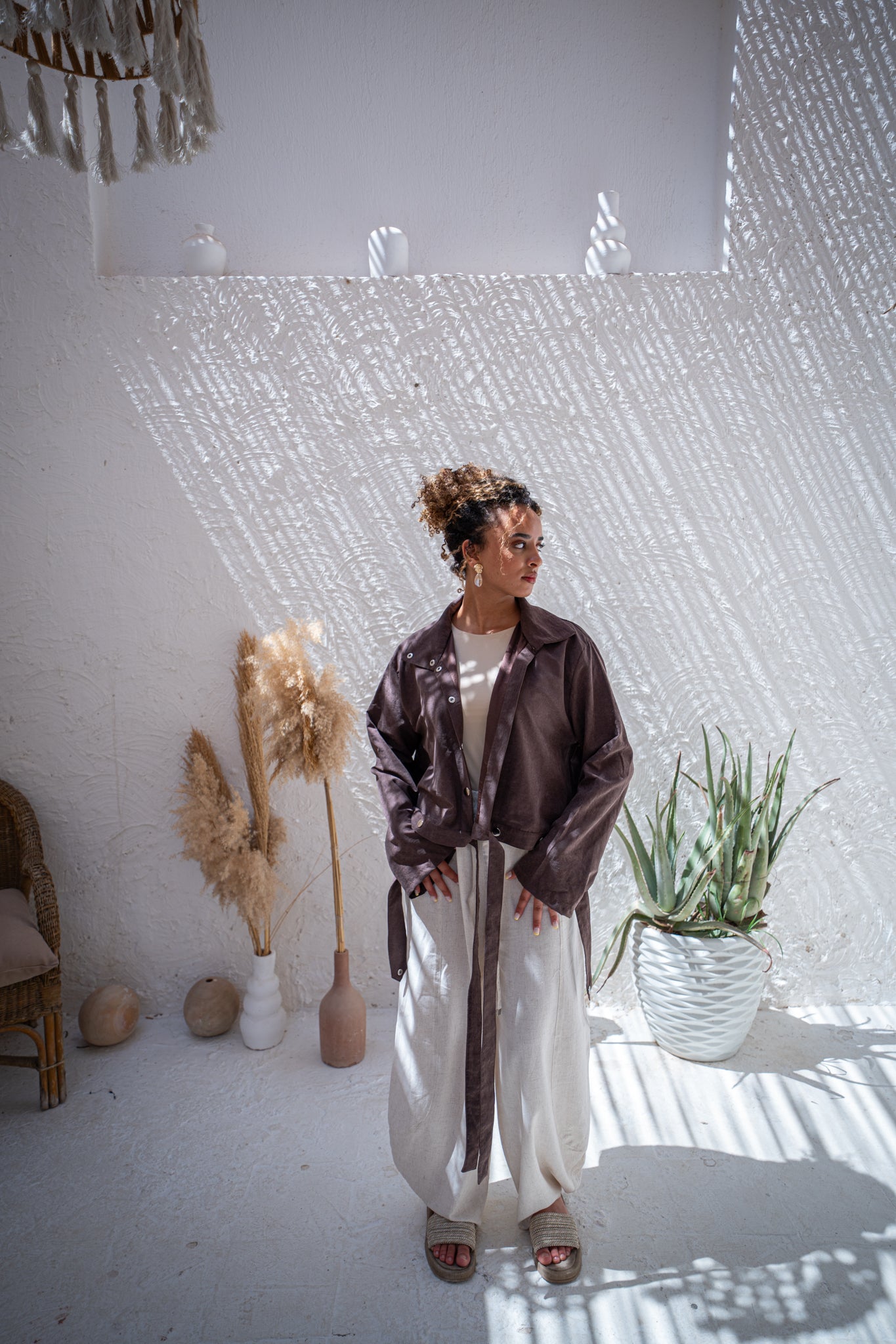 Dune Cardigan — Mocha