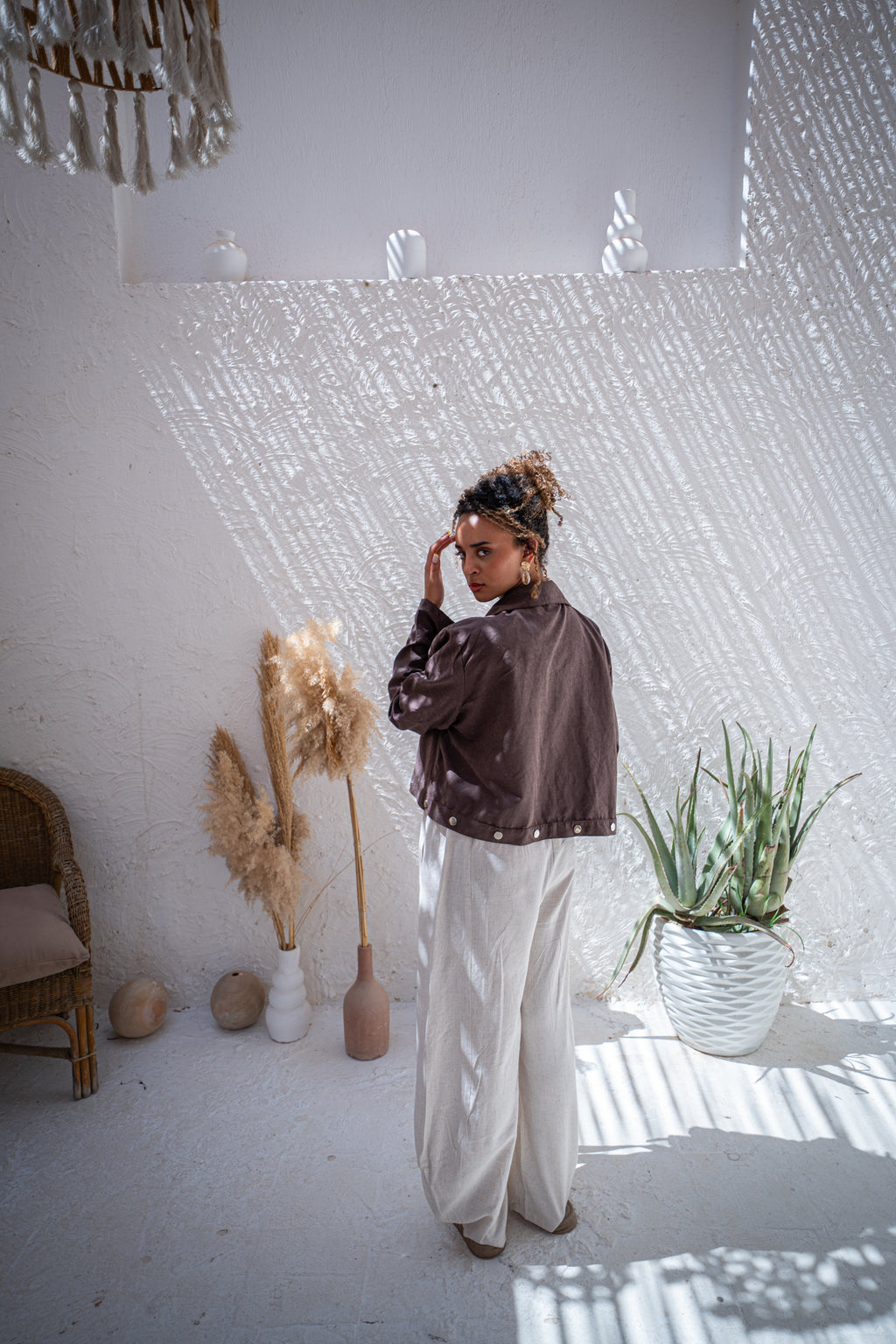 Dune Cardigan — Mocha