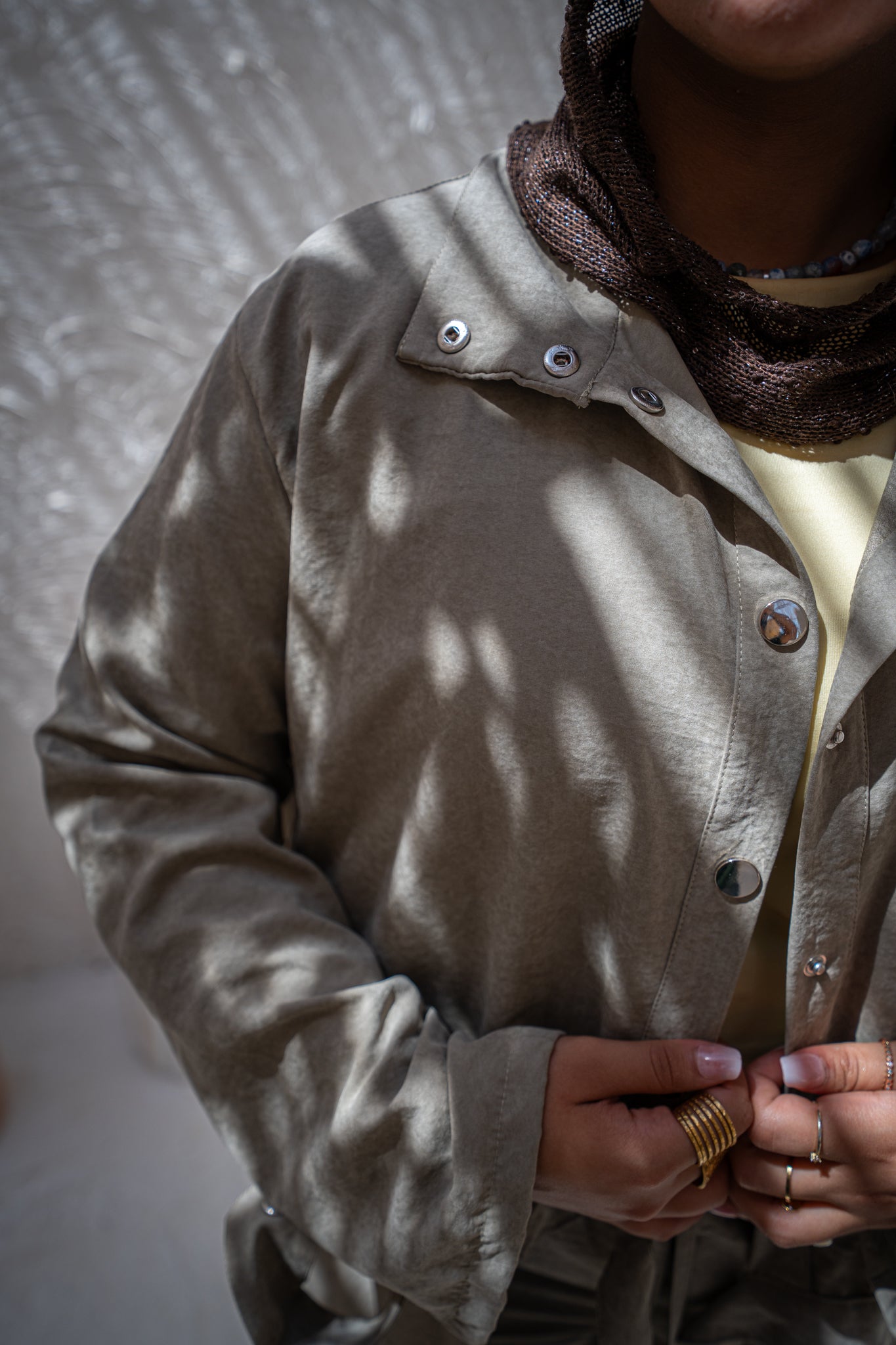 Dune Cardigan — Olive