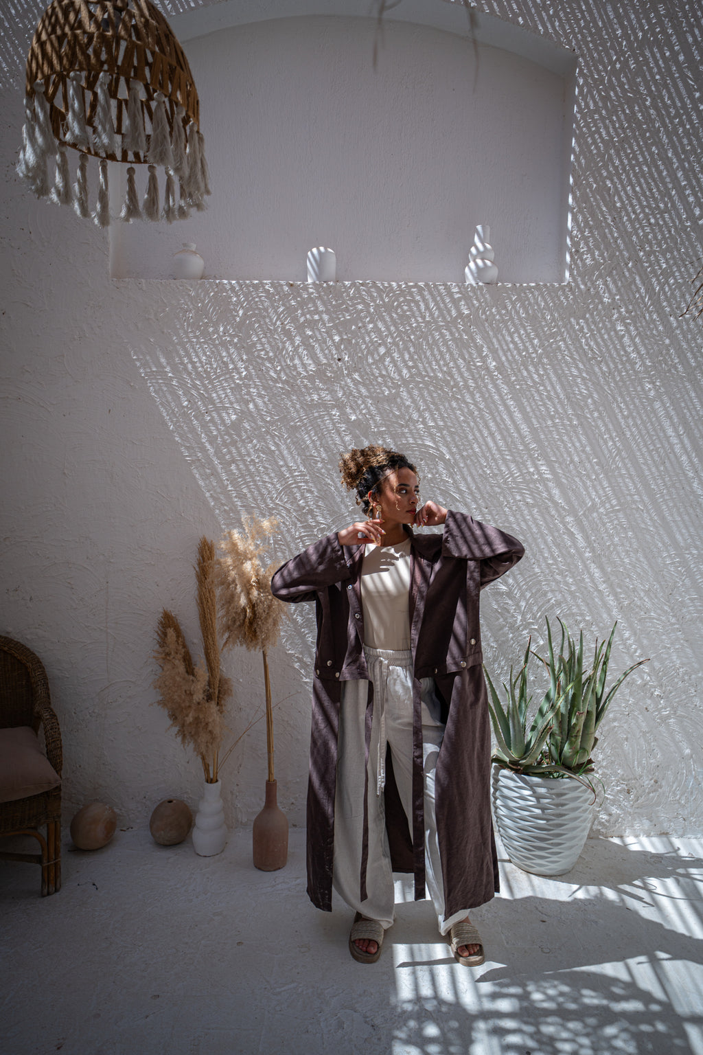 Dune Cardigan — Mocha
