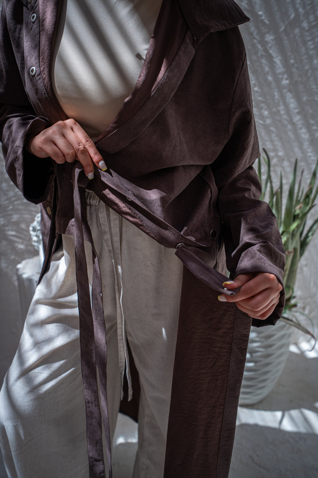 Dune Cardigan — Mocha