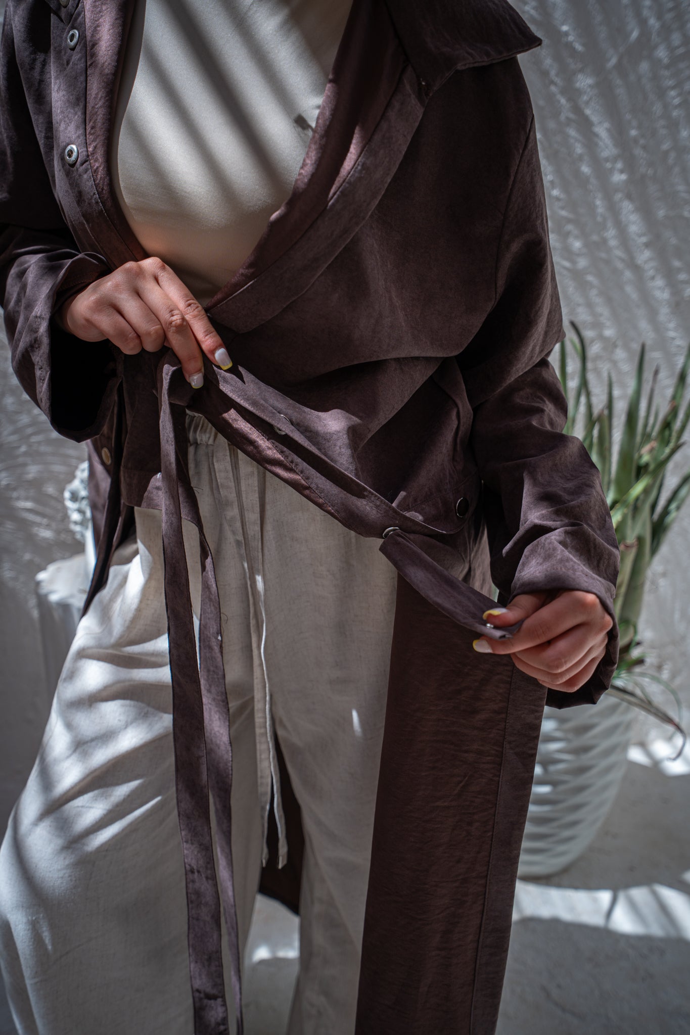 Dune Cardigan — Mocha