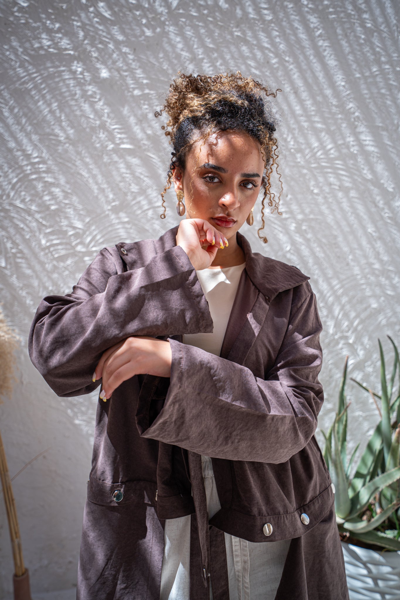 Dune Cardigan — Mocha