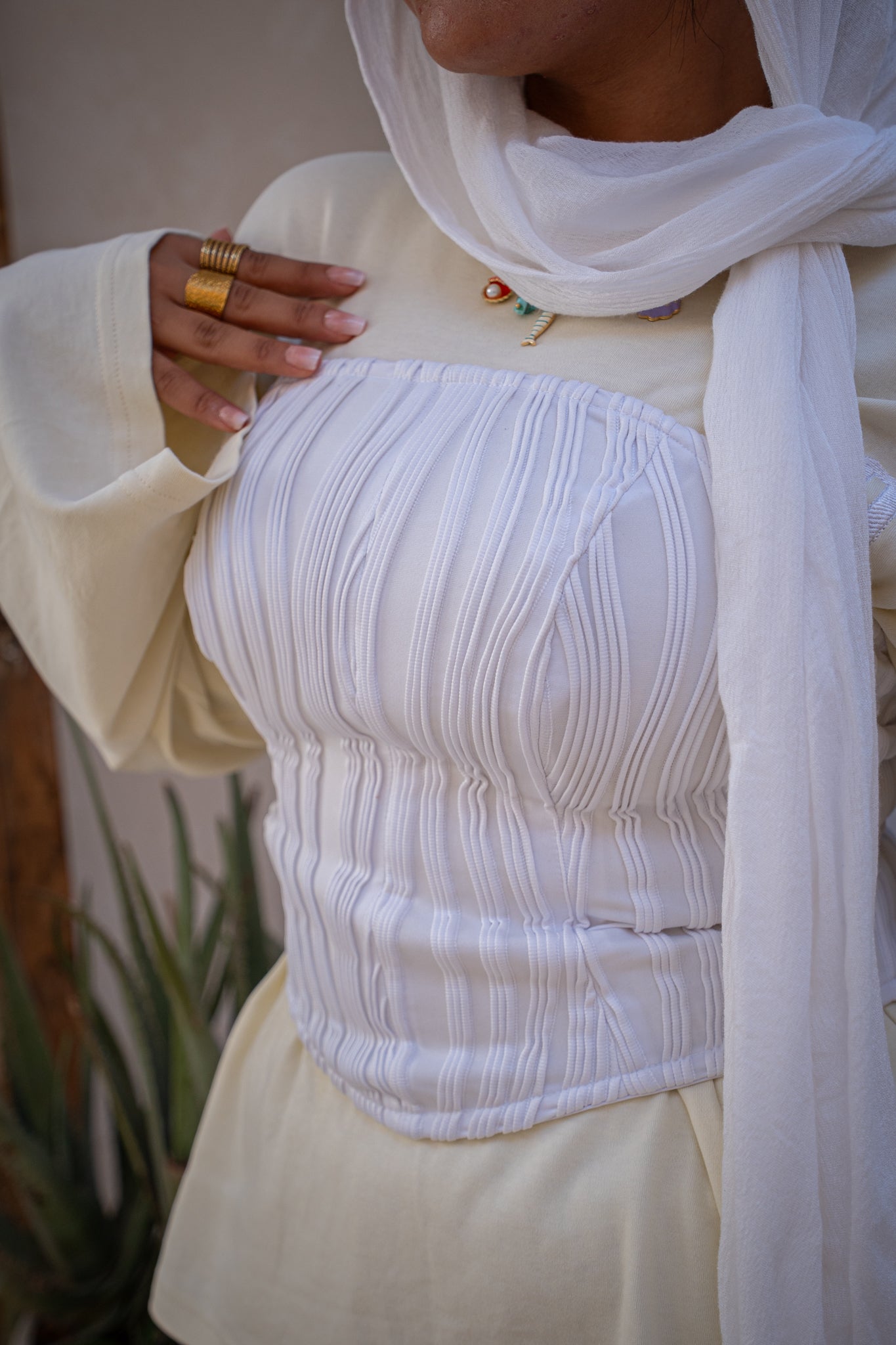 Candy Pleated Corset