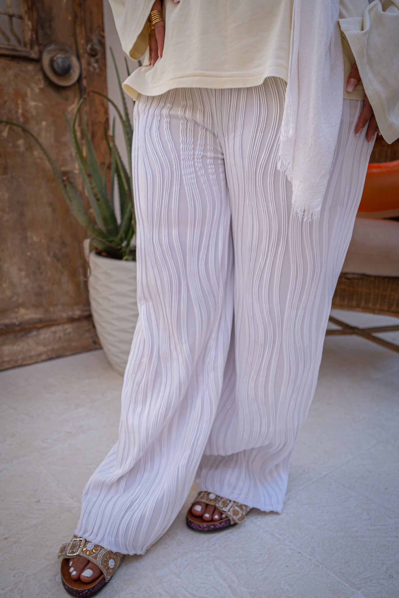Candy Pleated Pants