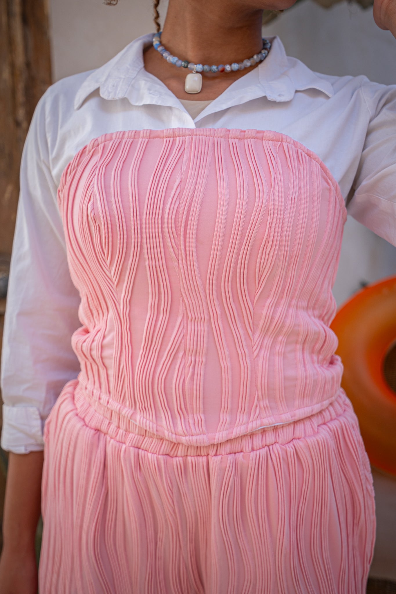 Candy Pleated Corset