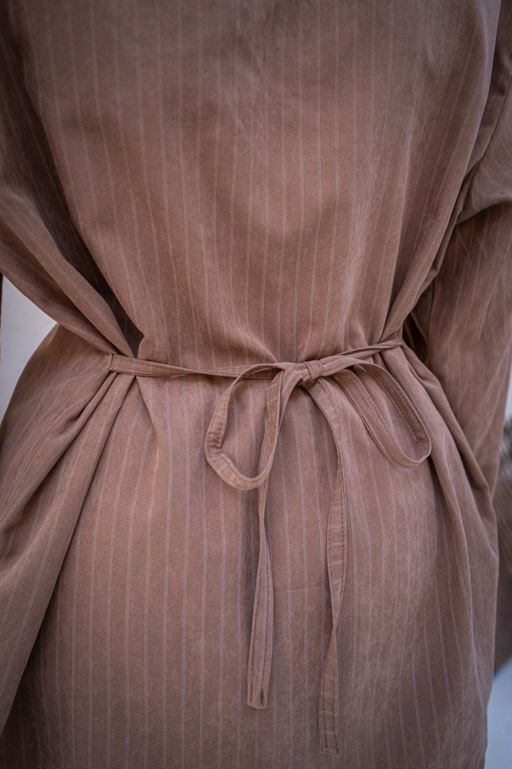 Swan Blouse - Mocha