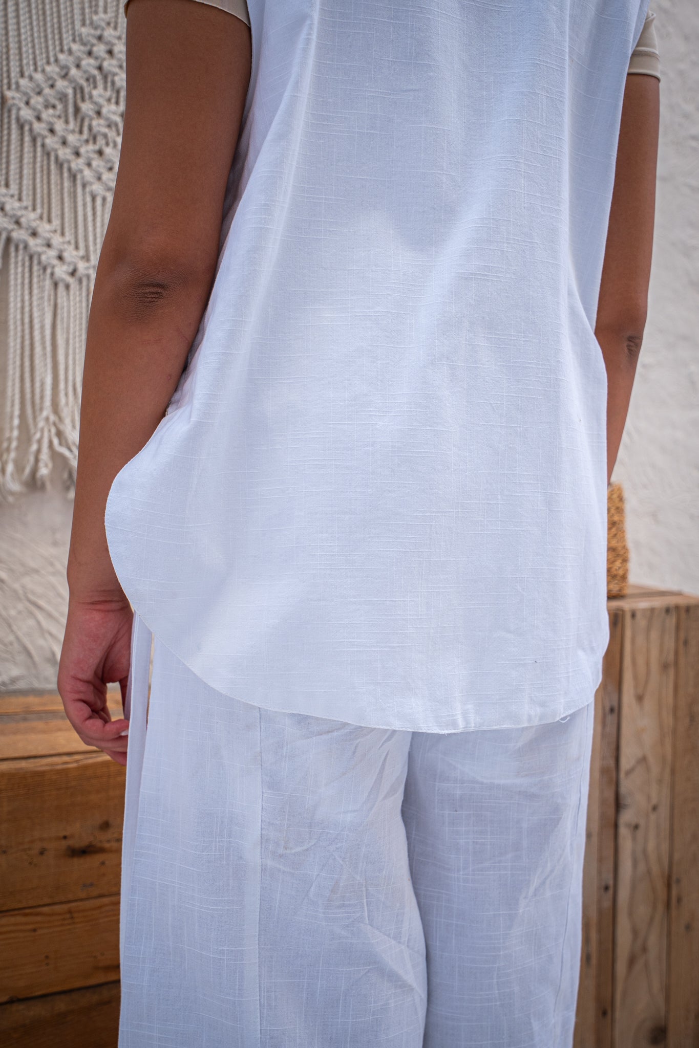 Moana Vest - White