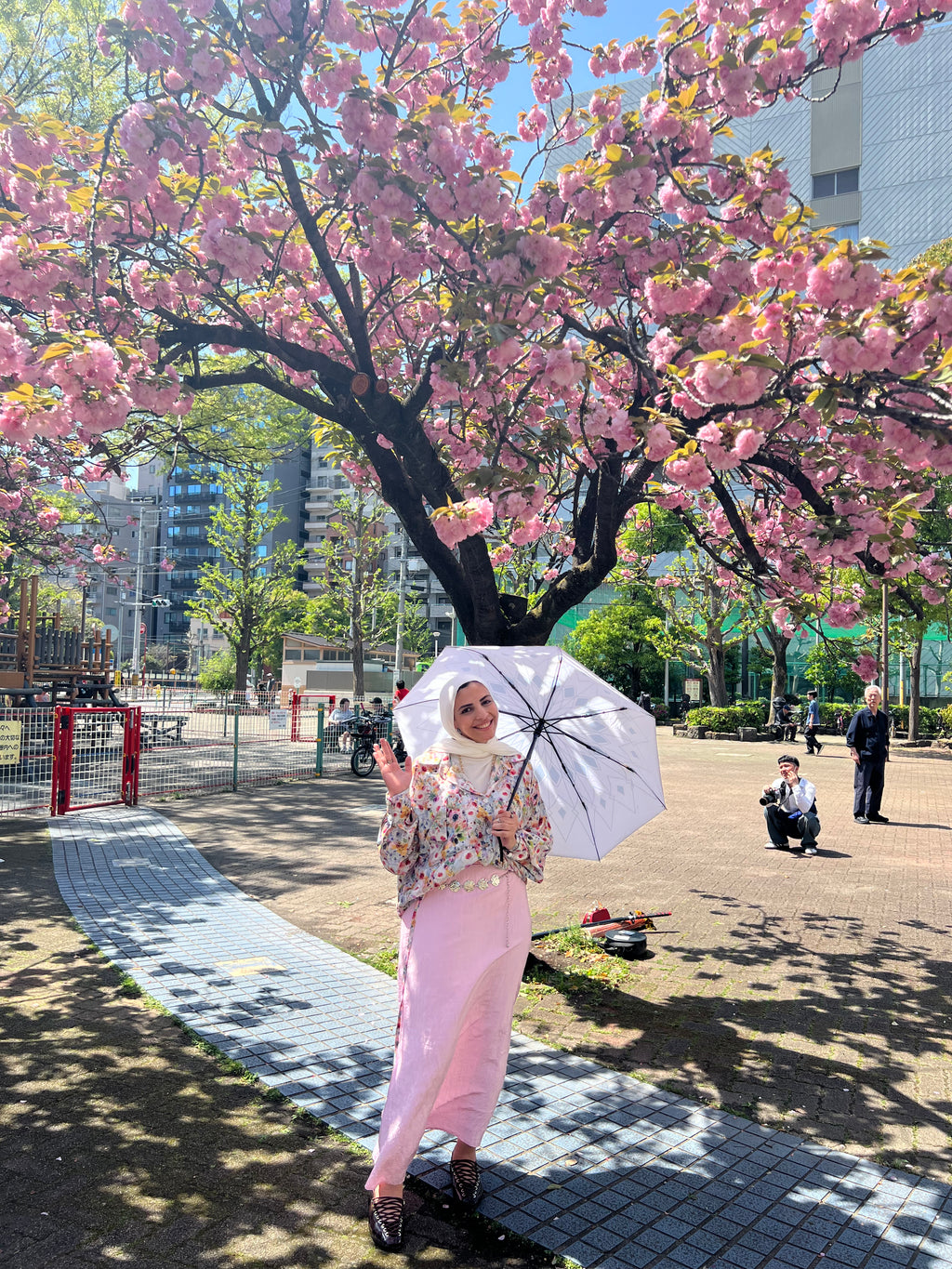 Flowery Blouse