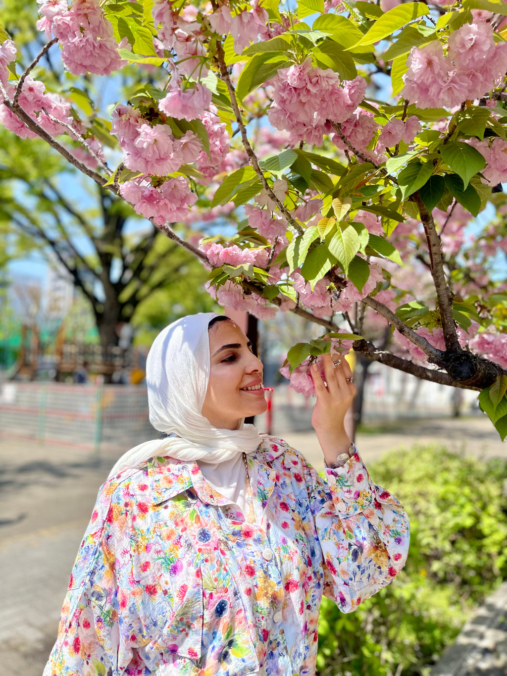 Flowery Blouse