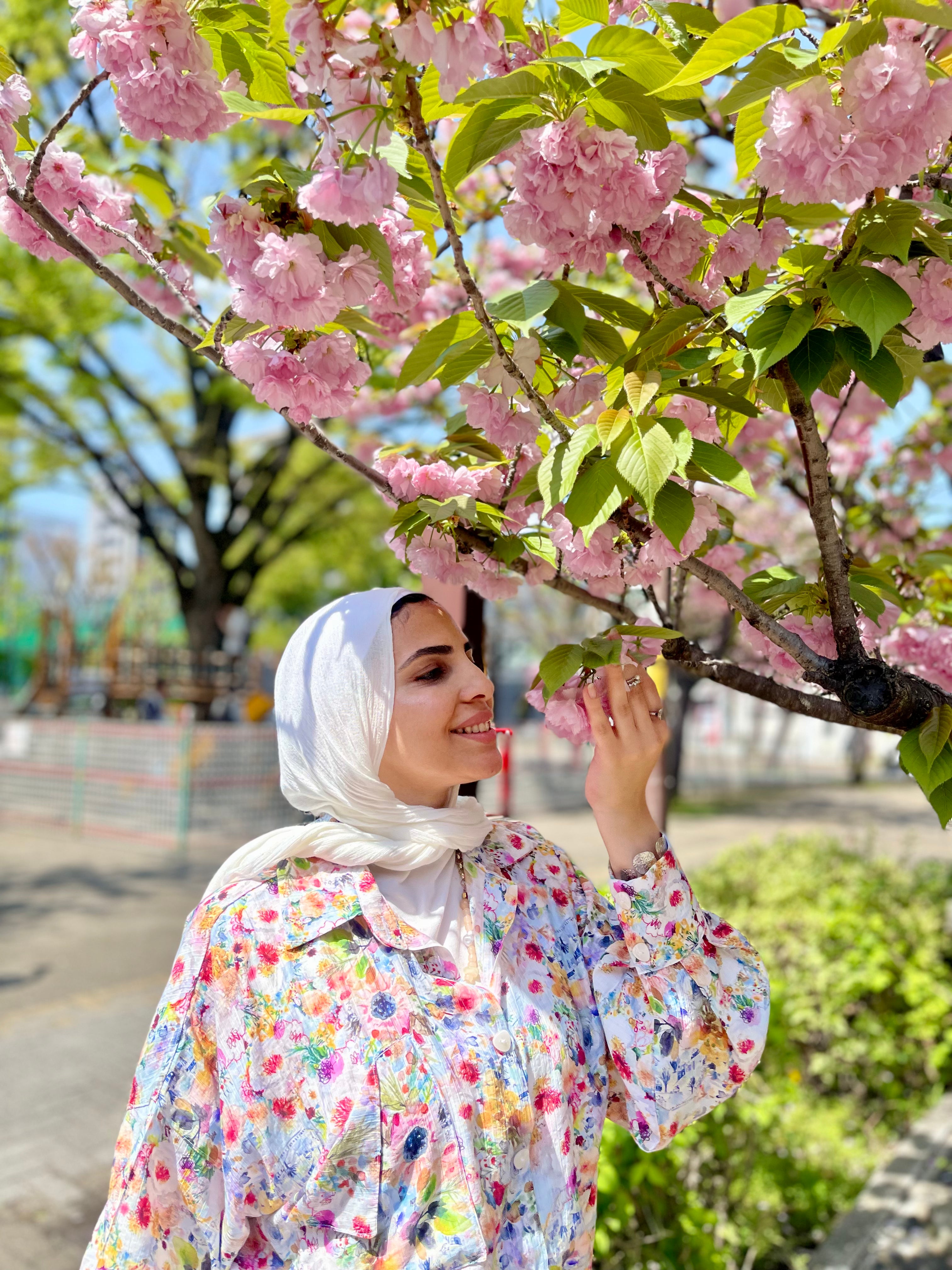 Flowery Blouse