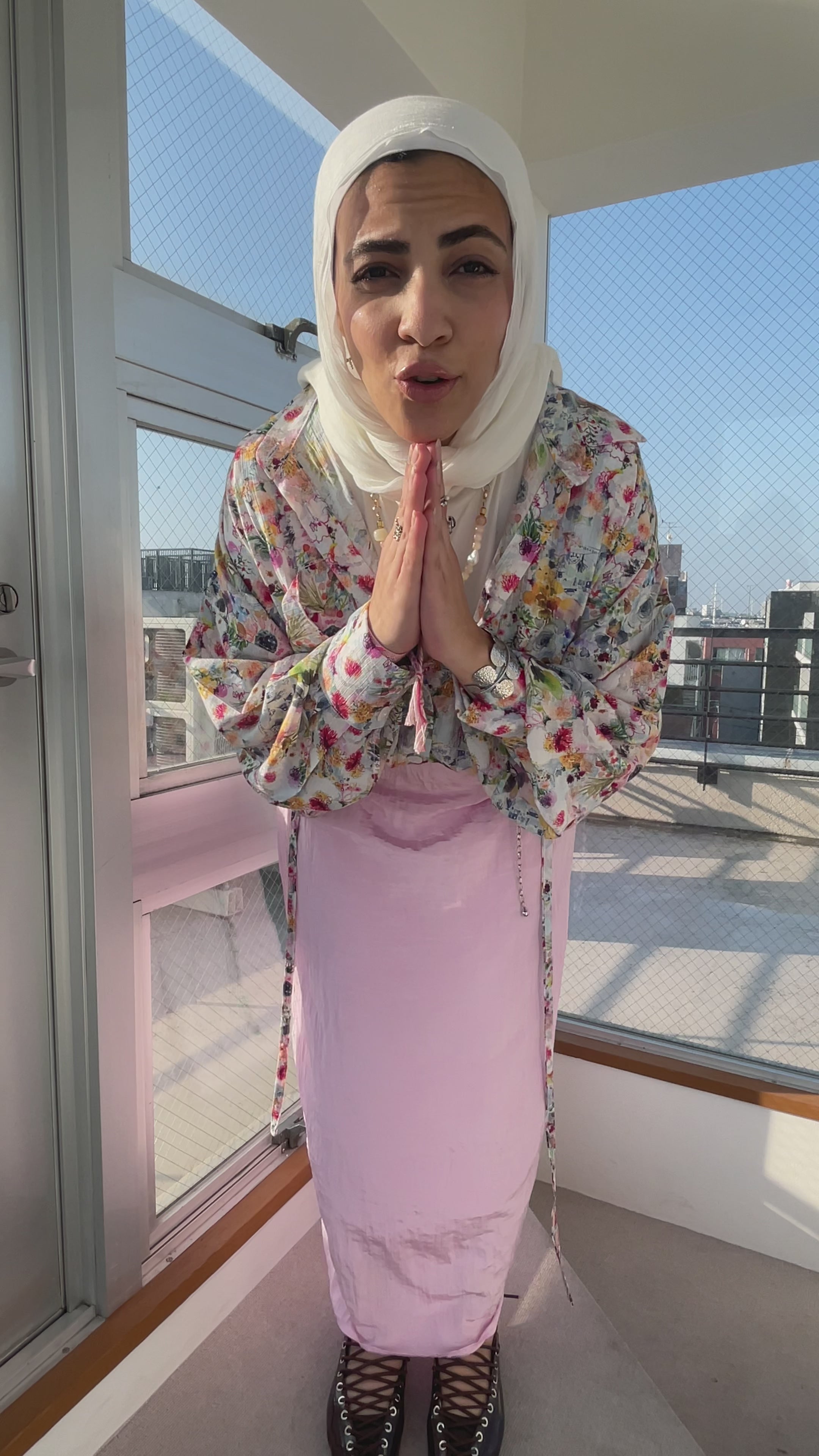 Flowery Blouse